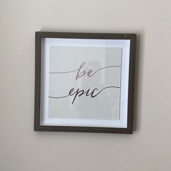 Wall Decor for Dorm or Office “Be Epic” - Picture 2 of 7